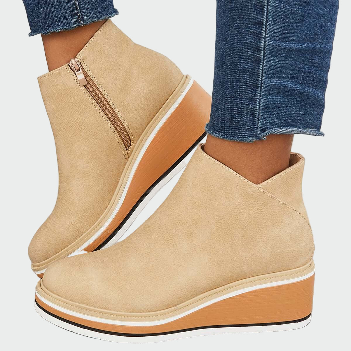 Ortopedické kožené boty