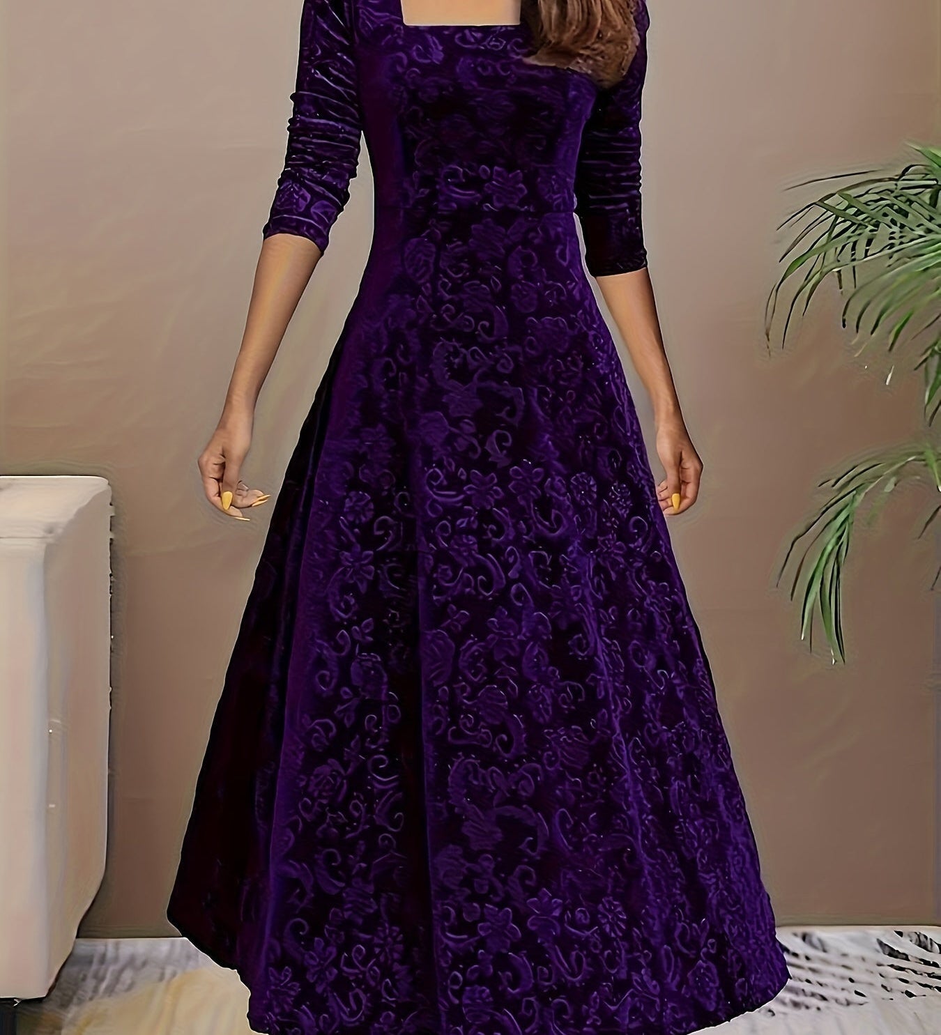 Amelie | Sváteční sametové šaty