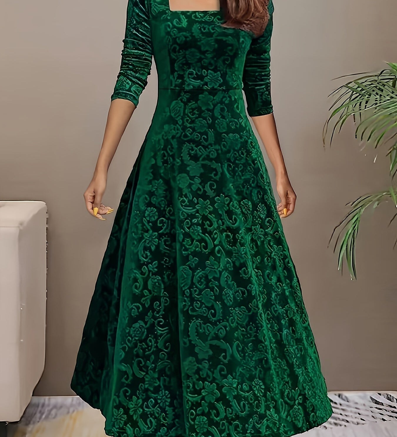 Amelie | Sváteční sametové šaty