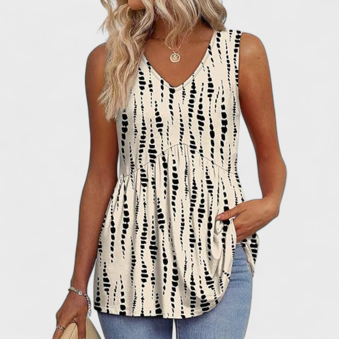 Elenor - Elegantní Casual Denní Top