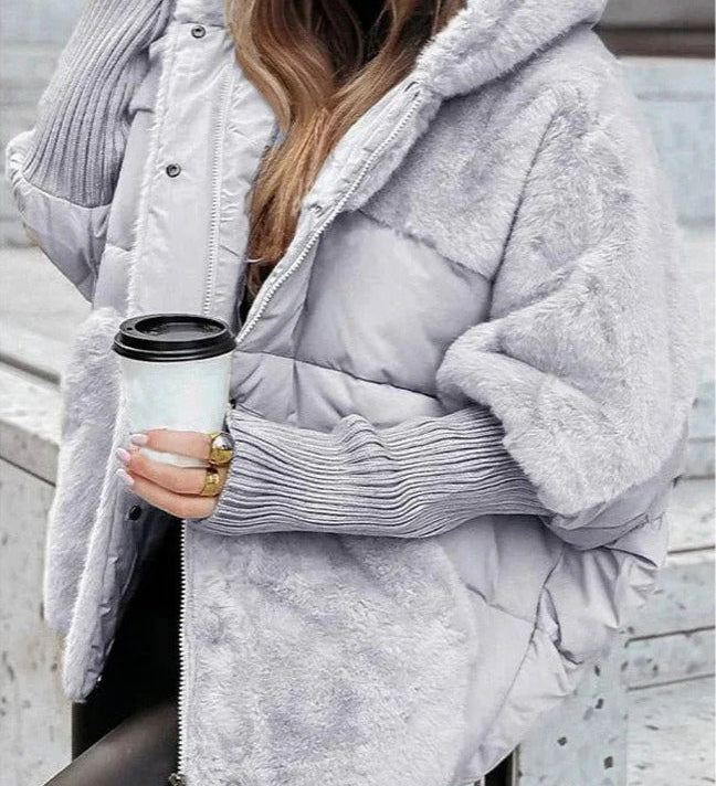 LENA | Stylová péřová bunda s kapucí